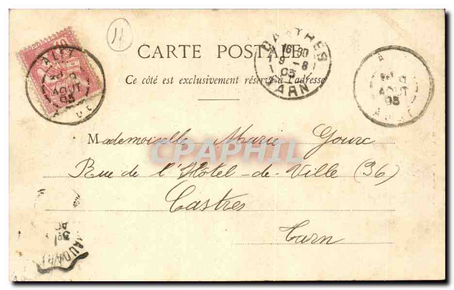Viaduc d'Axat — Vallée de l'Huveaune — cliché A. Traniol — Verso