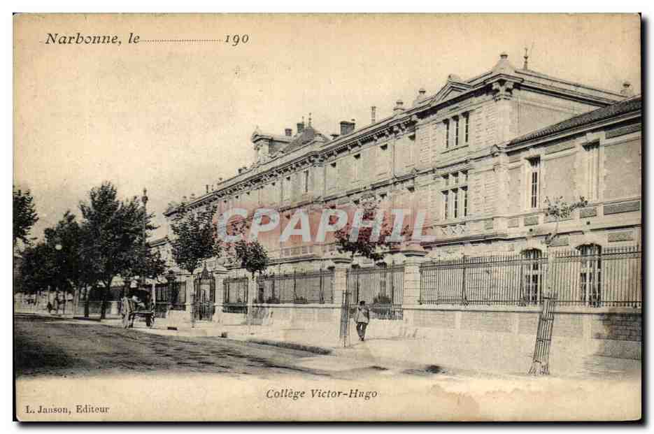 CPA Narbonne College Victor Hugo