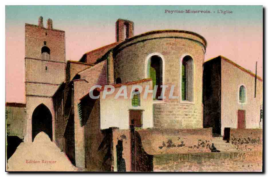 Periac - Minervois - L'Eglise -- CPA 