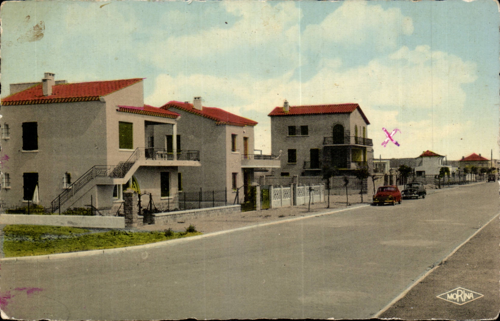 Narbonne Plage - Les Villas -- CPA 