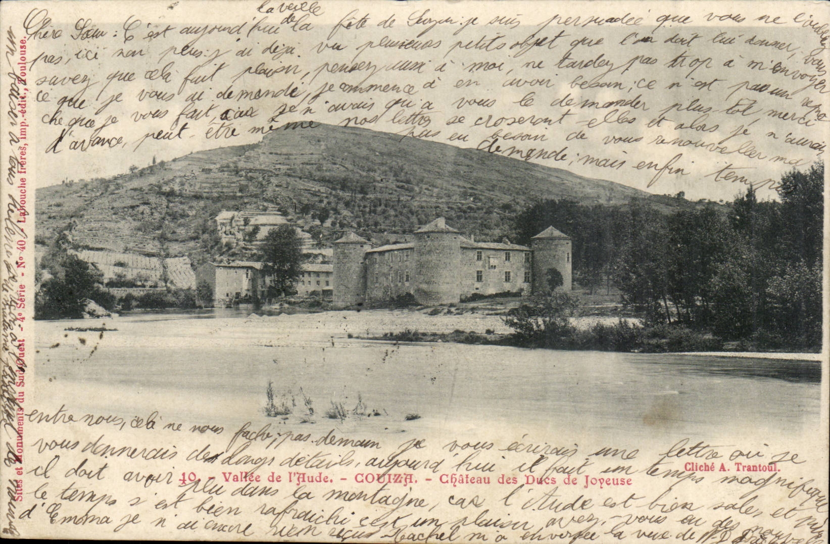 Vallee de l'aude CPA Couizh Chateau des ducs de Joyeuse