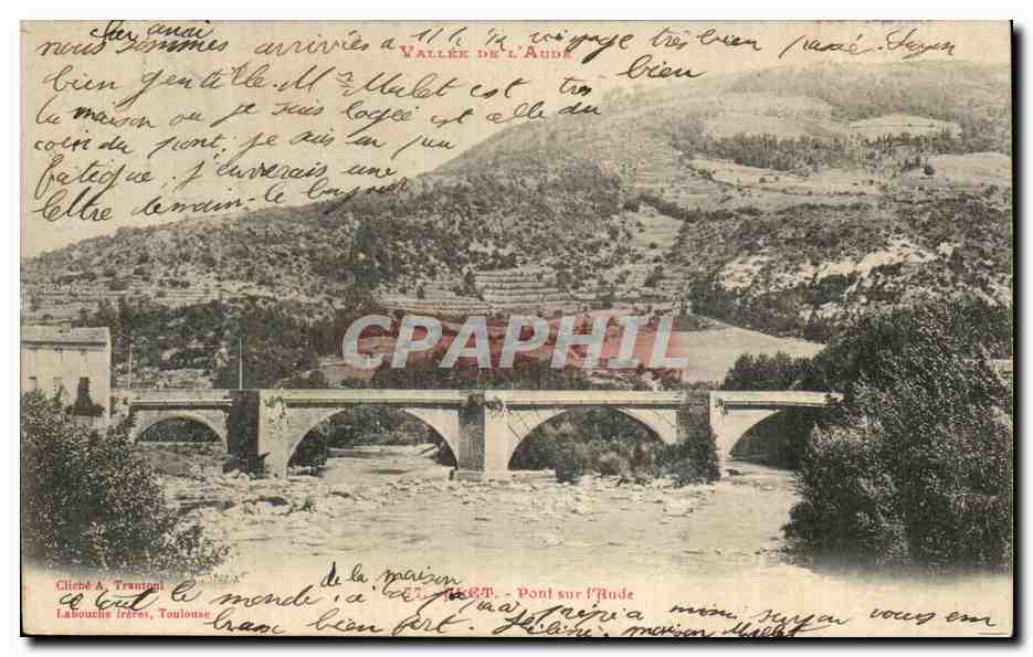 Alet CPA pont sur l'aude