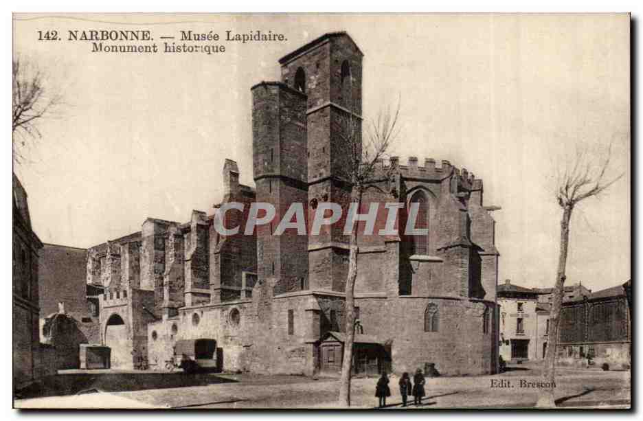 CPA Narbonne Musee lapidaire Monument historique