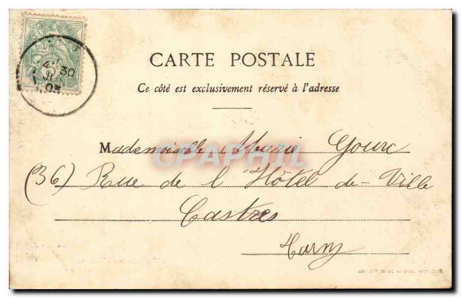 Sources chaudes d'Alet — Vallée de l'Aude — Clanché A. Franquini, n°3 — Reverso