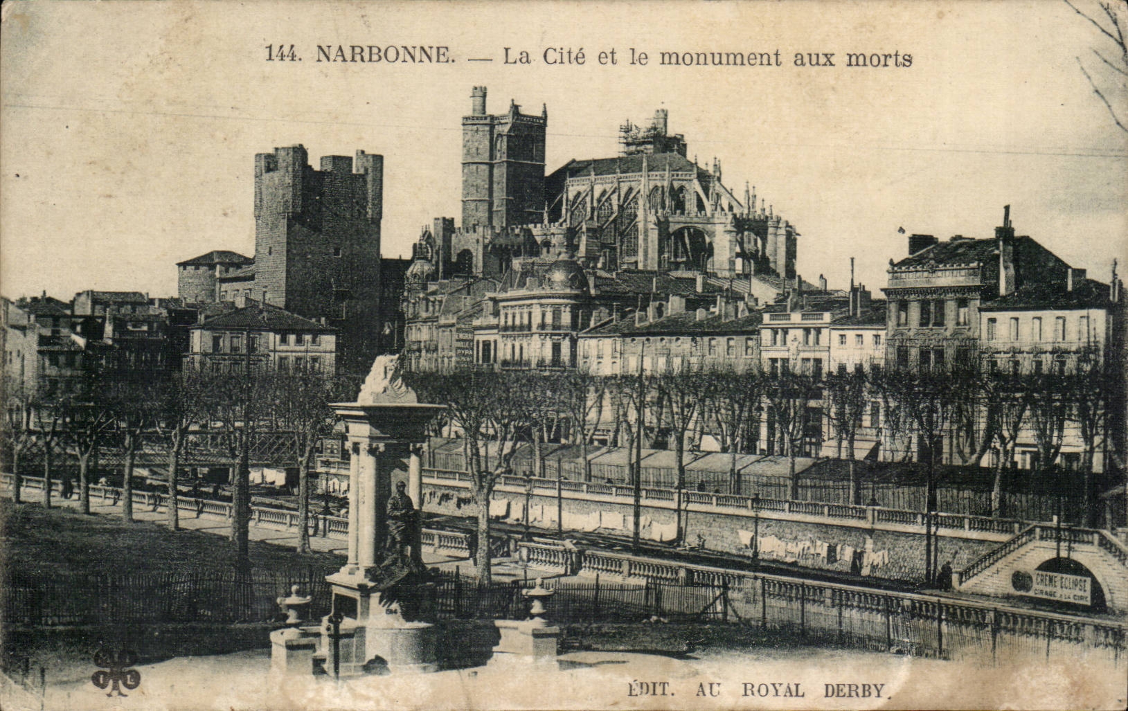 Narbonne - La Cite et le Monument aux Morts l - CPA 