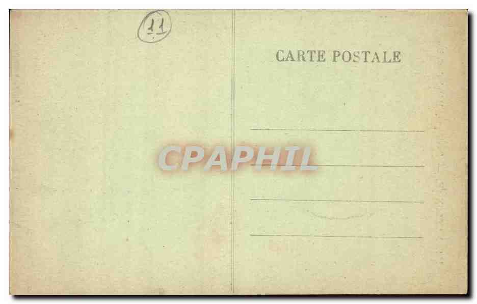 Narbonne - Basilique Hotel de Ville - CPA  — Verso