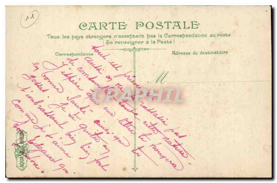 Narbonne - Le Pont sur le Canal - CPA  — Back