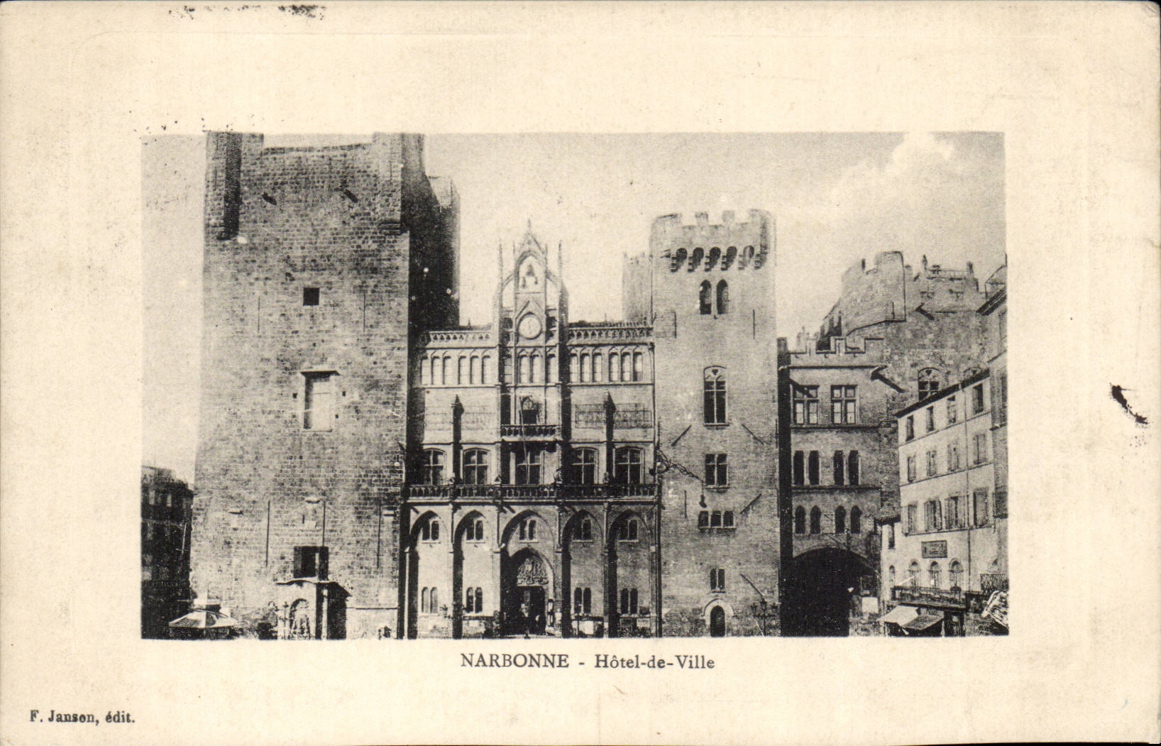 Narbonne - Hotel de Ville - CPA 