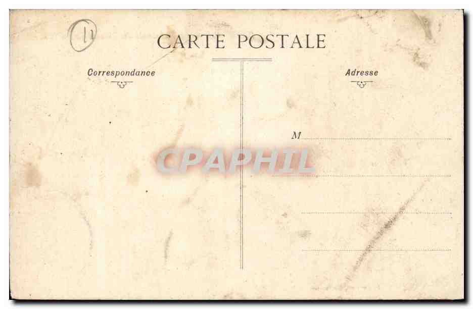 Narbonne - Le Palais de Justice et la Poste - CPA  — Rückseite
