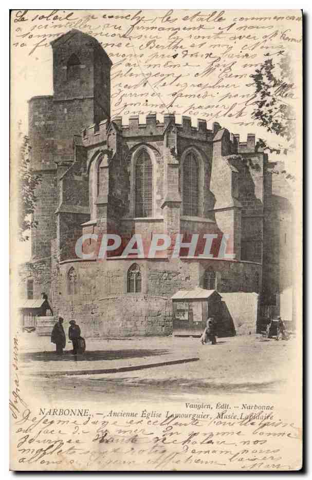Narbonne - Ancienne Eglise - Musee - Auguste - CPA 