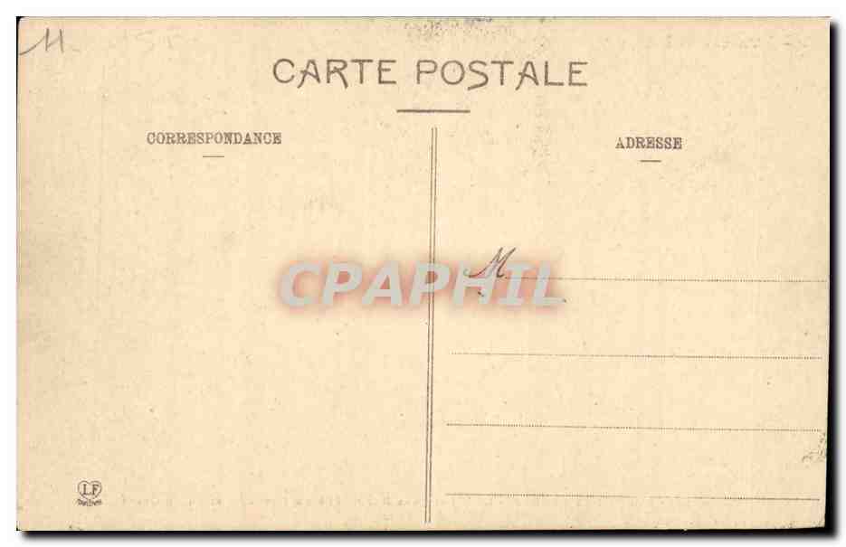 Vallee de L'Aude - Foret des Fanges - - CPA  — Rückseite