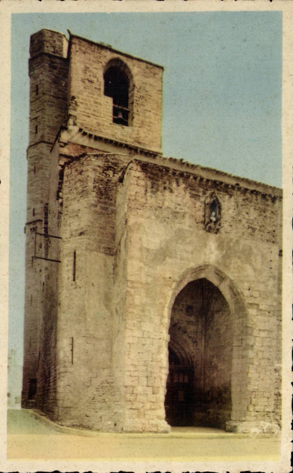 Lézignan-Corbières — Portail de l'Église (XIVe) — Les Cartes A.P.A. POUX - ALBI