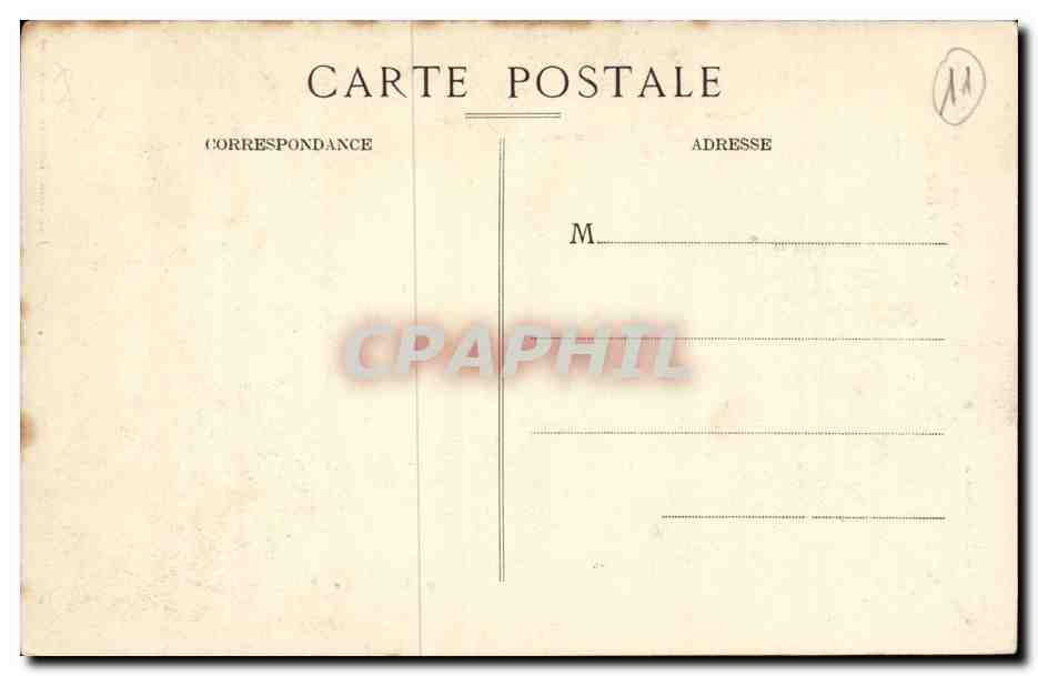 Carcassonne CPA Societe Generale Agence Place Carnot — Verso