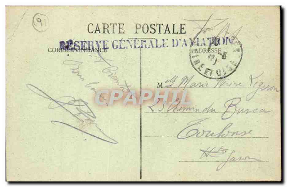 Etampes CPA Maison et buste d'anne de Pisseleu — Rückseite