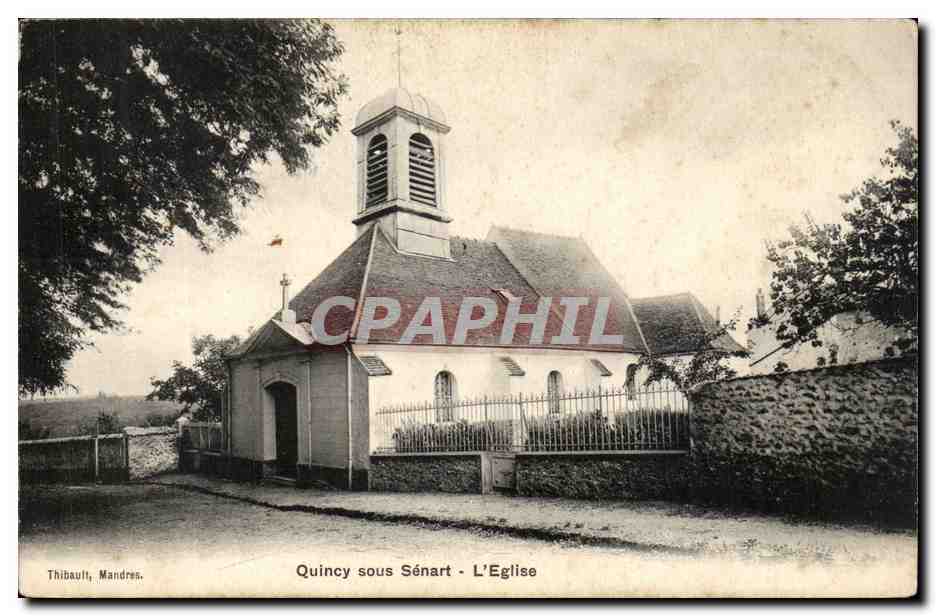 Quincy sous Senart CPA L'eglise