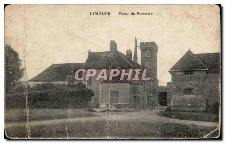 Limours CPA Ferme du Pommeret