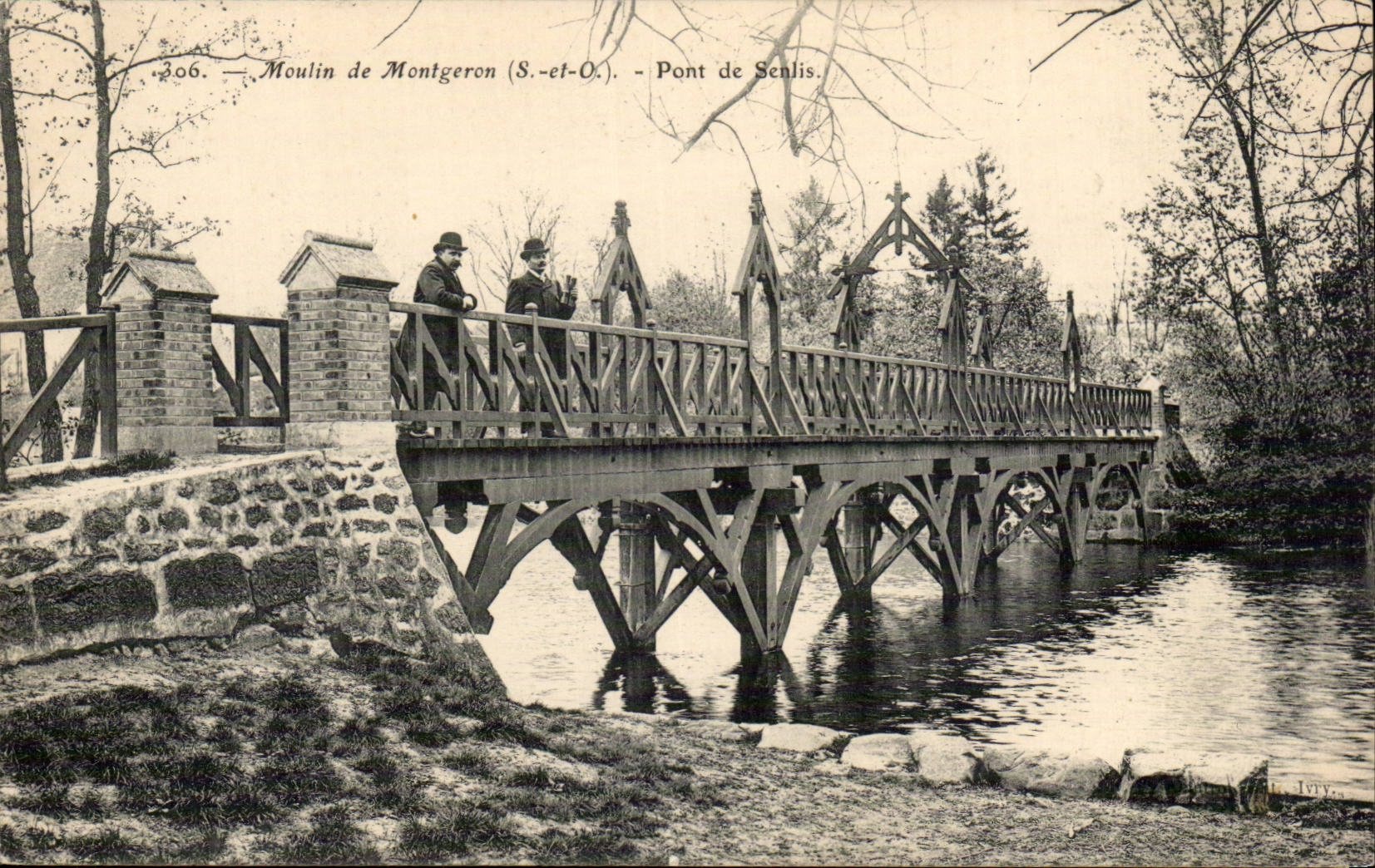 Moulin de Montgeron CPA Pont de Senlis