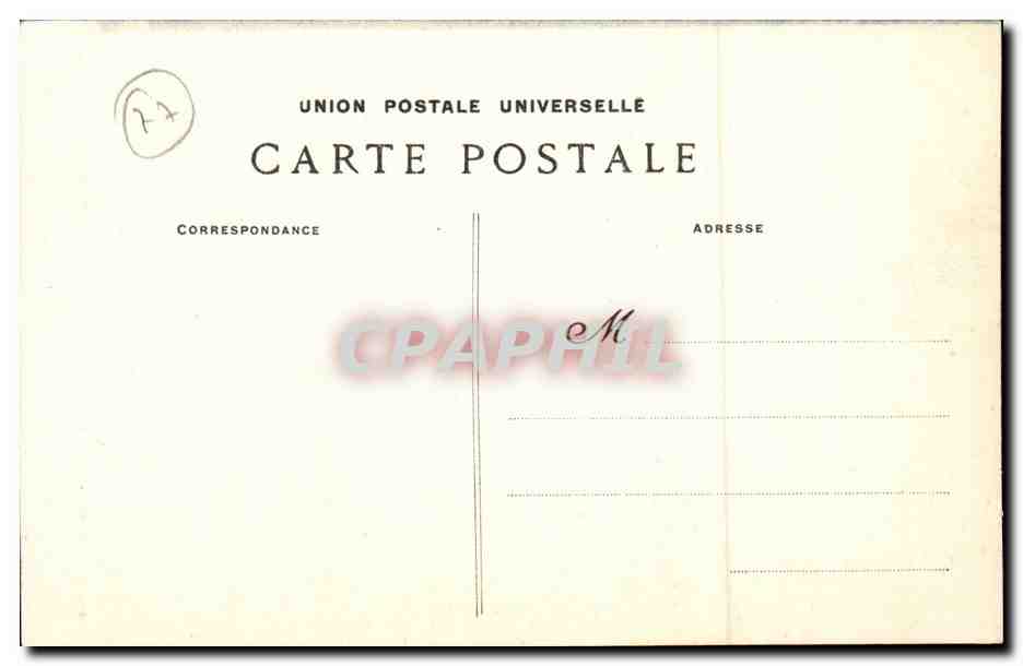 CPA Moret sur Loing La grande rue — Verso