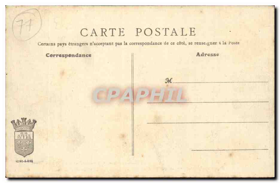 Perray-Vaucluse — Asile — Une Maison Normande (Entrée du Breuil) — Édition de l'Orge, A. Thévenet, Savigny — Verso