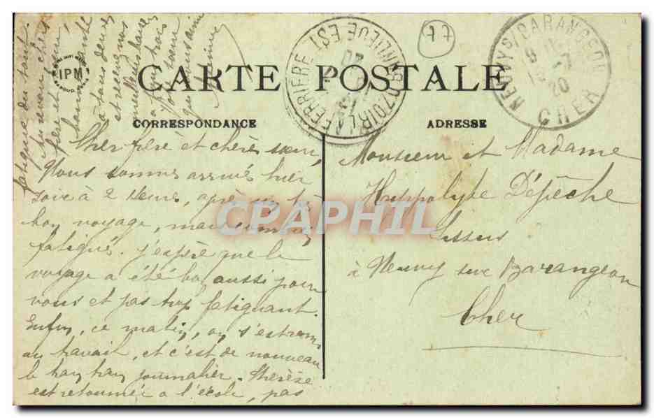 Ozoir-la-Ferrière — Château de Romaine — Le Pont et l'Étang — Édition Scheef — Reverso