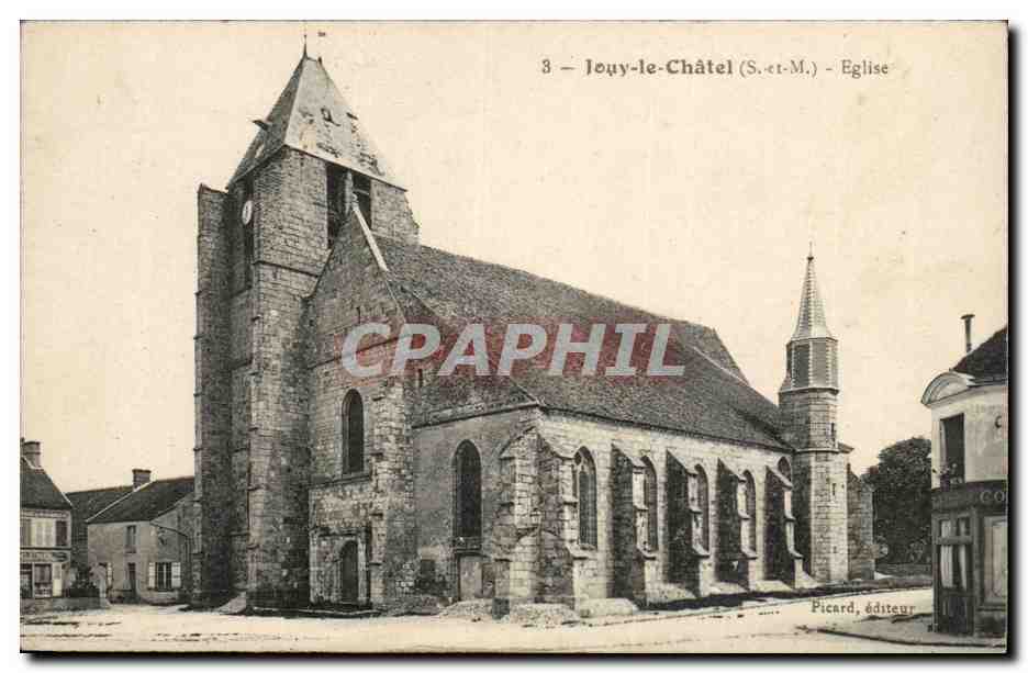 Jouy-le-Châtel (S.-et-M.) — Église — Picard, éditeur