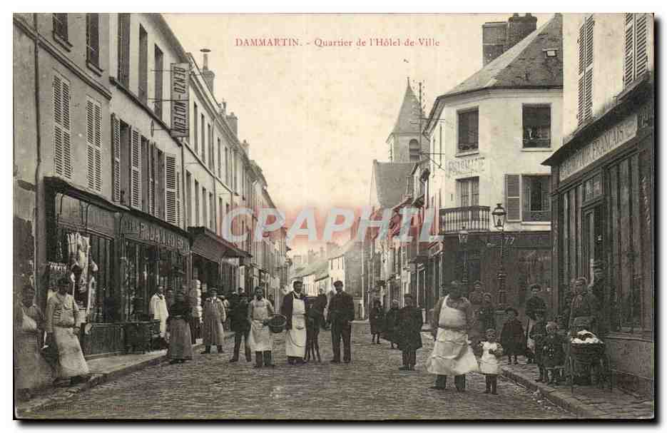 Dammartin - Quartier de l'Hôtel de Ville — éditeur non identifié, n° de série non visible