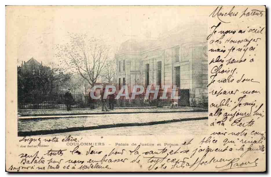 Coulommiers CPA Palais de justice et prison