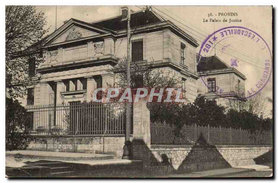 Provins - Le Palais de Justice — Éditeur Lescadrille, n°38