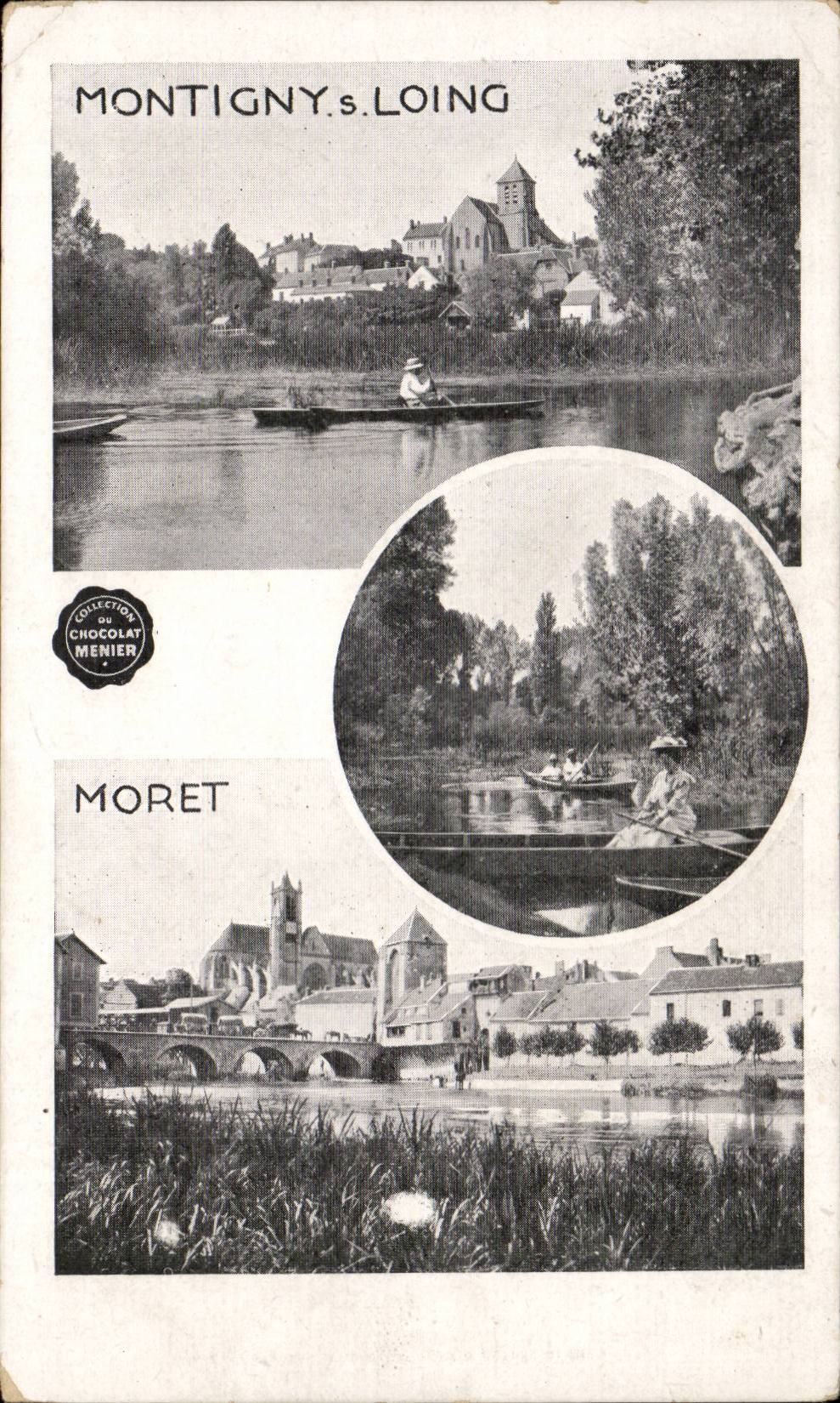 CPA Montigny sur Loing Moret CPA 