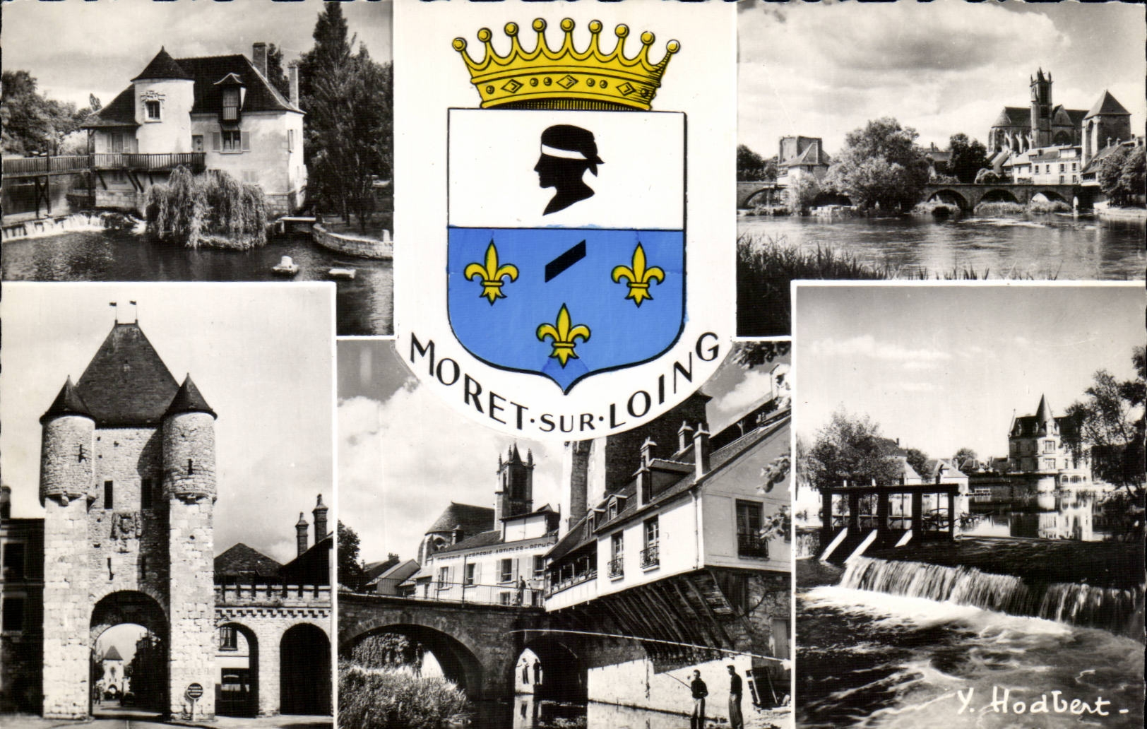 Moret-sur-Loing — vista panorámica — Yves Hodbert