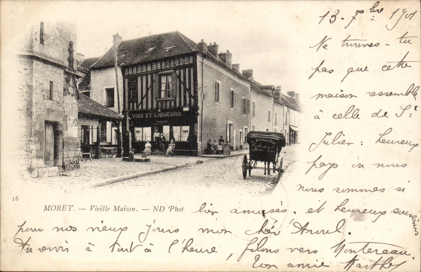 Moret - Vieille Maison — ND Phot, n°16