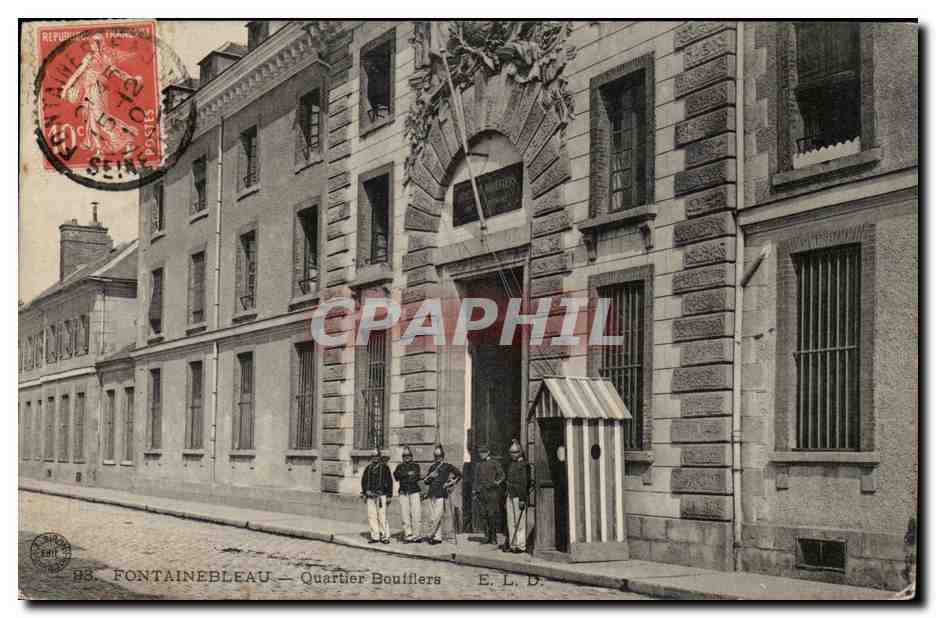 Fontainebleau — Viertel Boufflers — E.L.D.