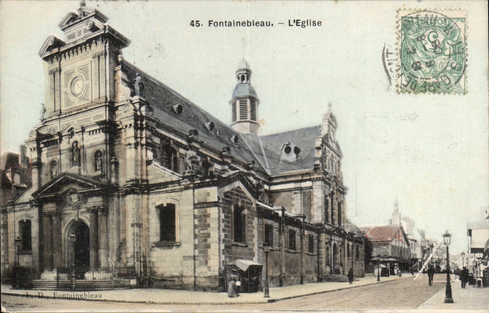 Fontainebleau — L'Église — J. D. Fontainebleau, n°45
