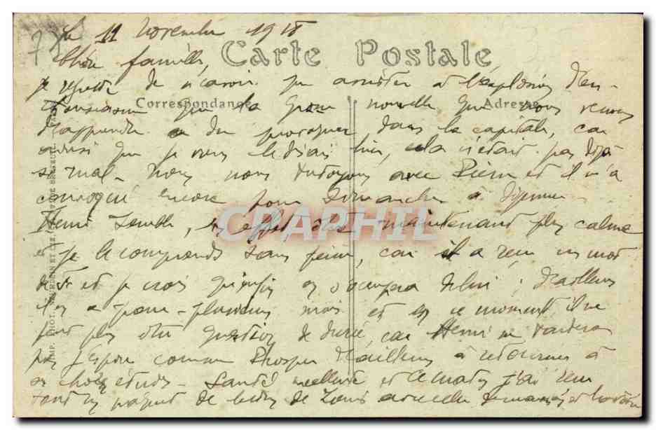 MELUN — Route de Paris, par Lieusaint — ND Phot. n°214 — Rückseite