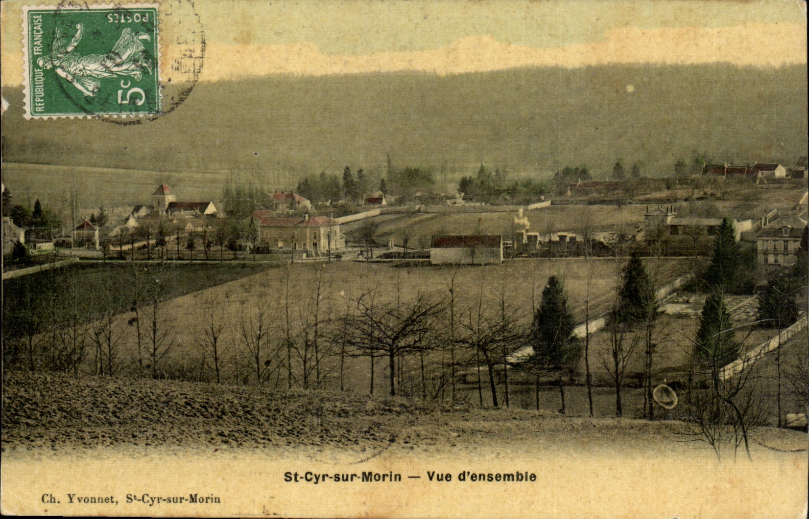 St-Cyr-sur-Morin — Vue d'ensemble — Ch. Yvonnet, St-Cyr-sur-Morin