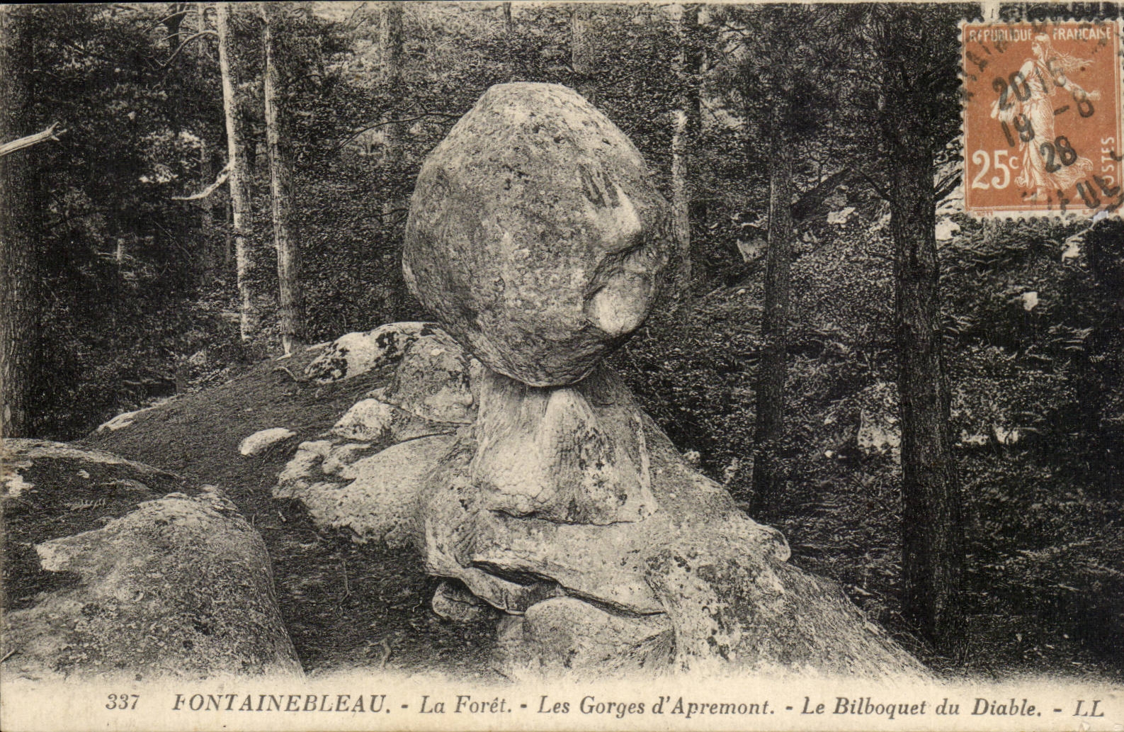 Fontainebleau - La Forêt - Les Gorges d'Apremont - Le Bilboquet du Diable - LL