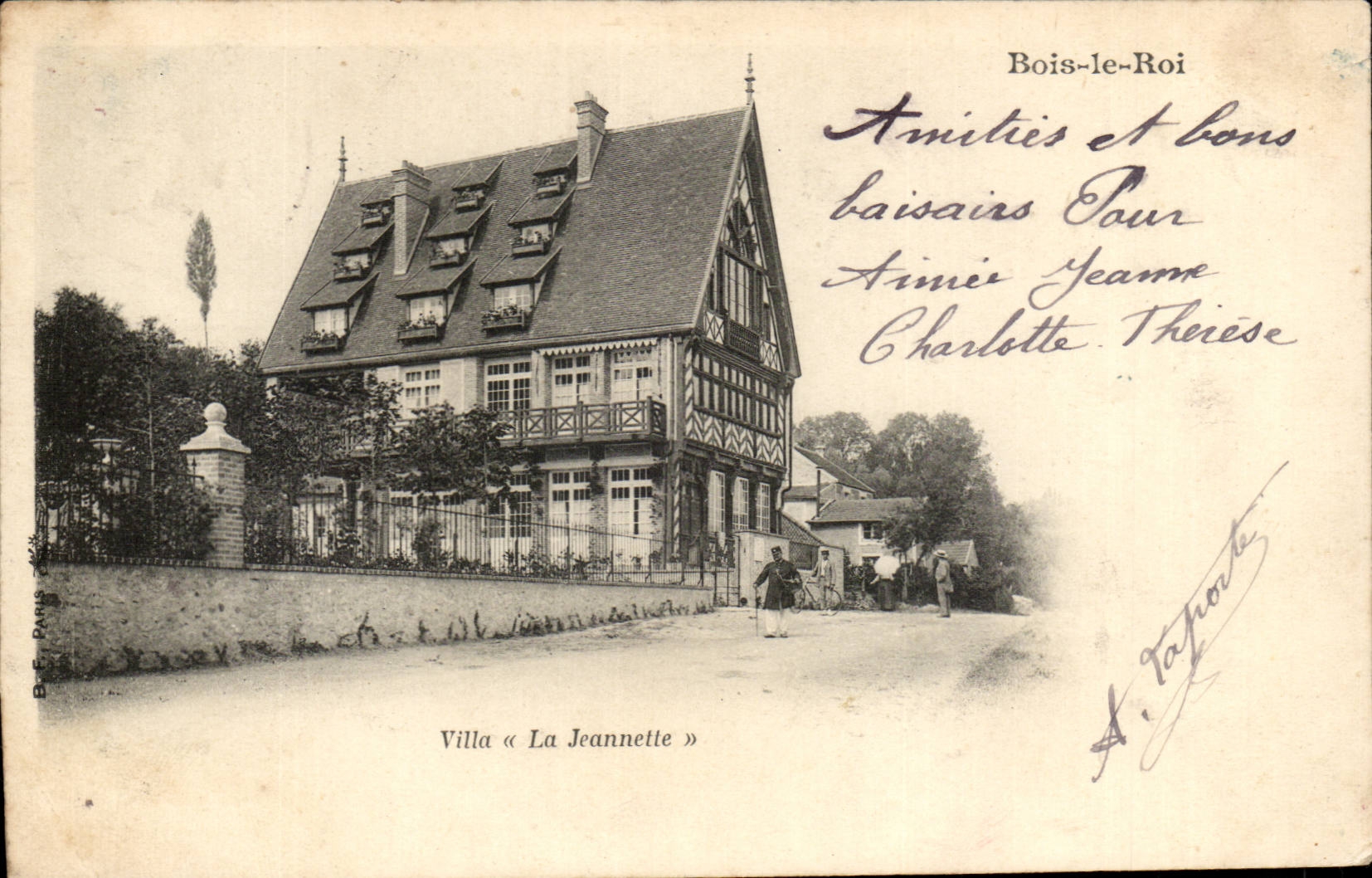 Bois le Roi - Villa La Jeannette - CPA 