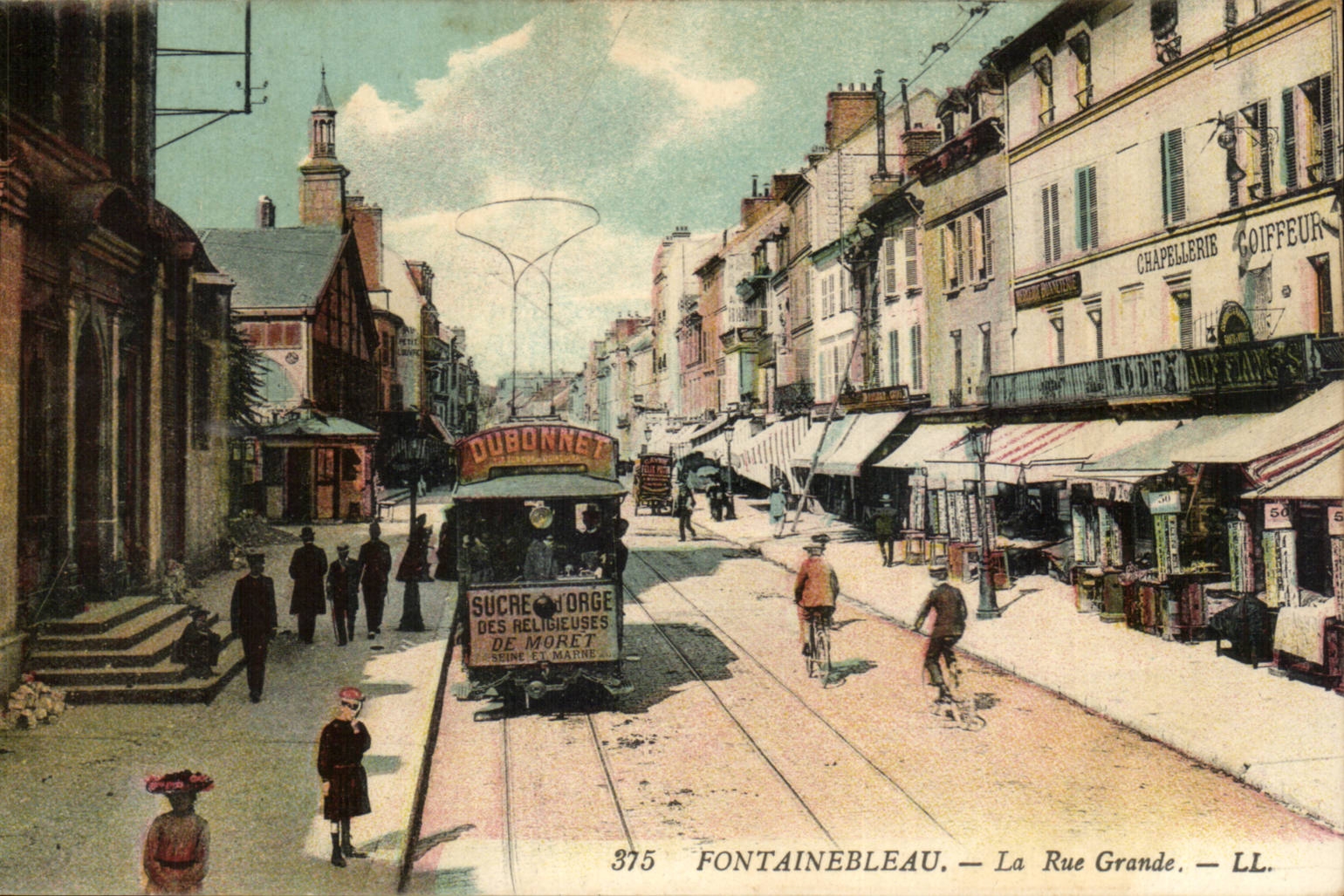 Fontainebleau — La Rue Grande — LL. — Editore LL, n° 375