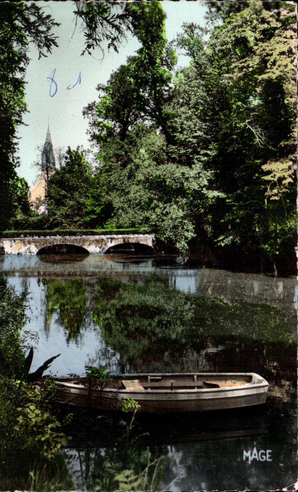 Coulommiers - Parc des Capucins - Un Coin Pittoresque CPA 