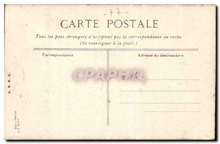 Foresta di Fontainebleau — Albero imponente con carrozza a cavallo — L. Vosce, n°22 — Verso