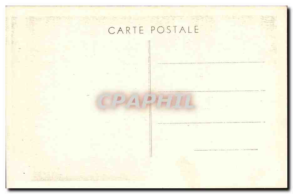 Cremieu CPA Le chateau de Poizieu Chozeau — Rückseite