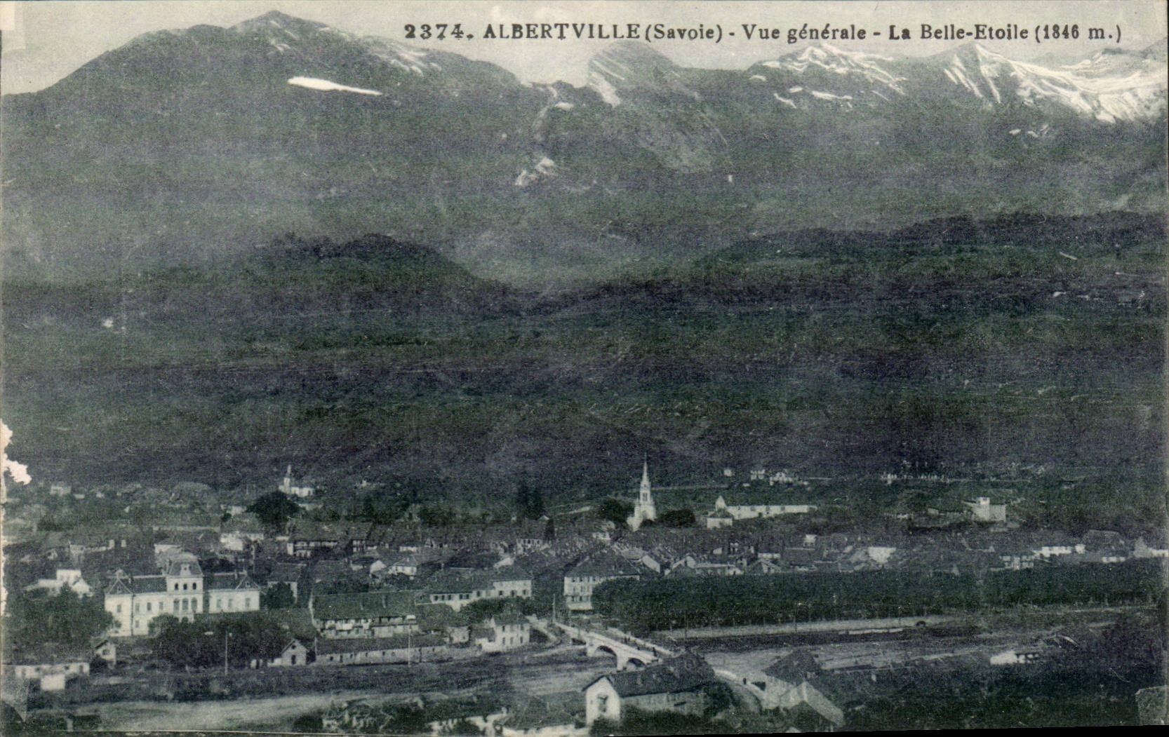 Albertville CPA Vue generale La belle etoile