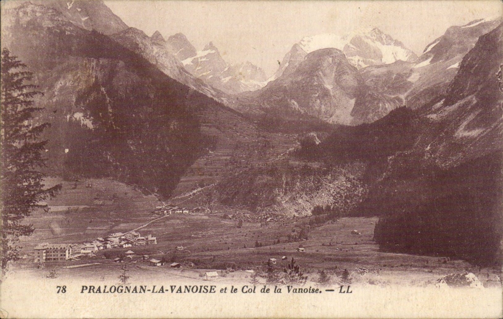 Pralognan la Vanoise et le col de la Vanoise CPA 