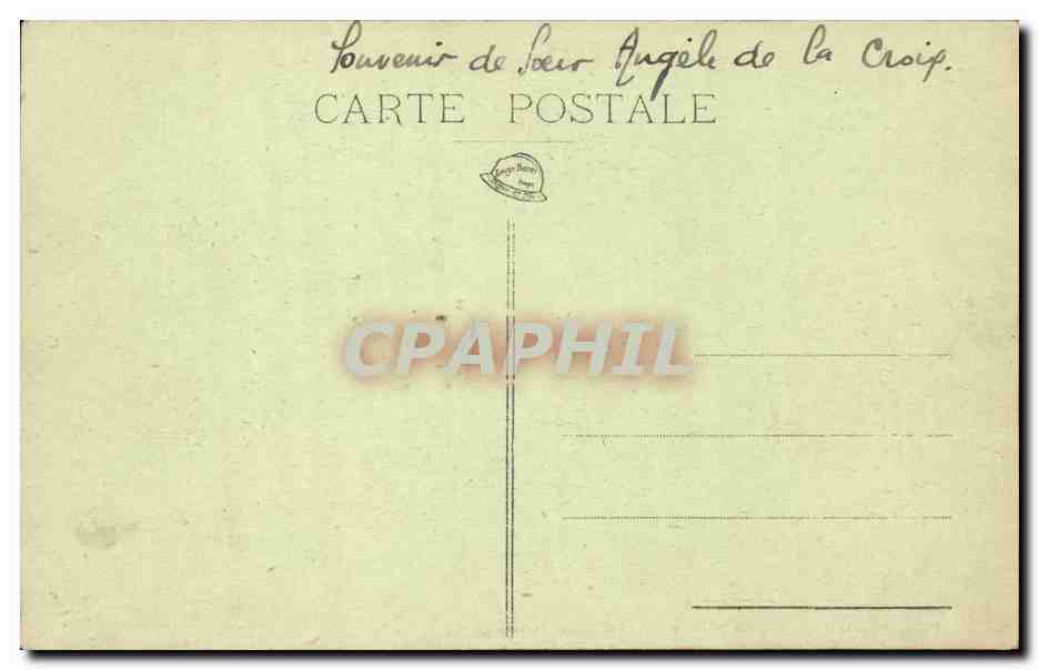 CPA Pelerinage de Nd de la SAlette Sanctuaire Est et l'Obiou — Rückseite
