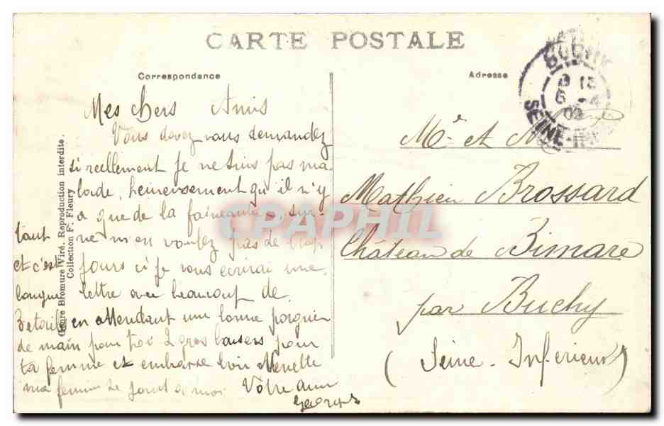 Rue Pouchet (XVIIe arrt) — Paris — éditeur FOF, n° 2087 — Reverso