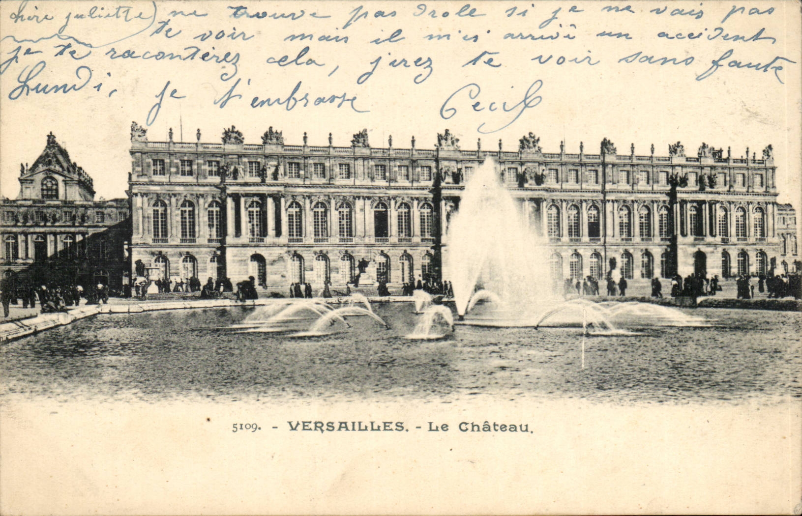 Versailles CPA Le chateau