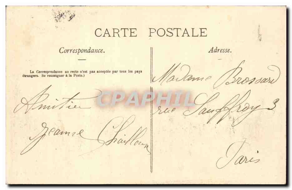 Ivry CPA La feme aux oies — Back