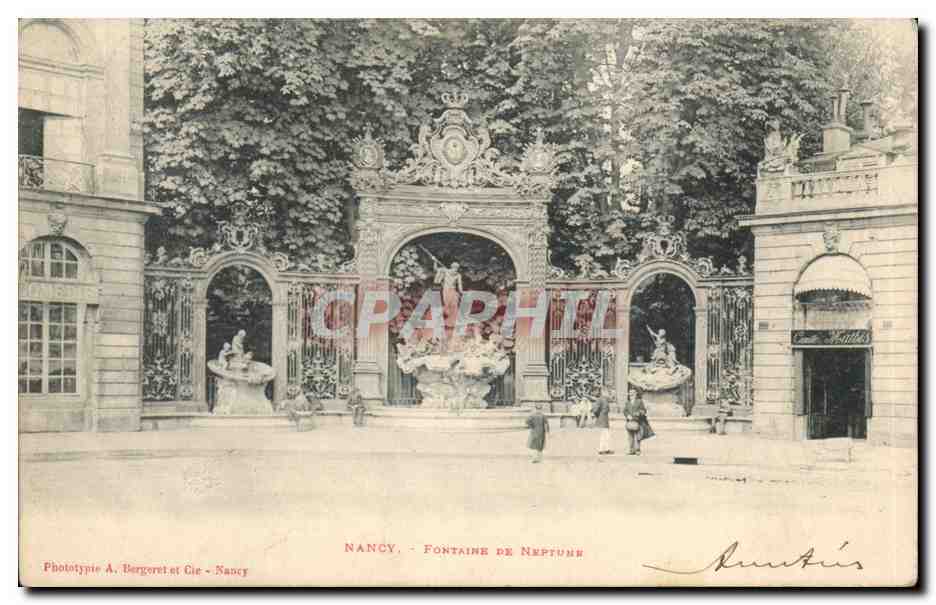 Nancy CPA Fontaine de Neptune