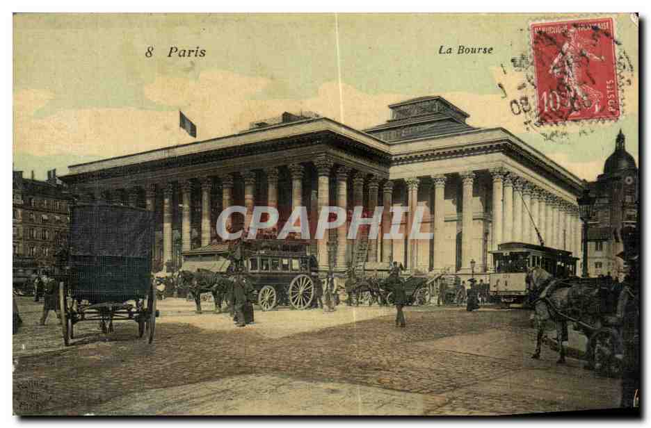 Paris — La Bourse — éditeur Paris, n°8