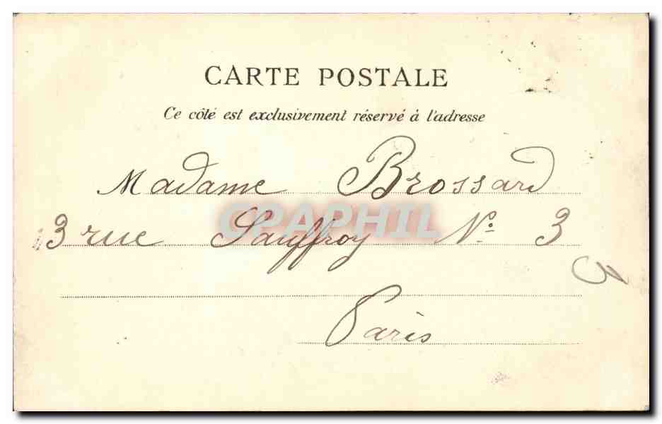 Parigi - Scuola Militare - Facciata principale — C.L.C. n°211 — Verso